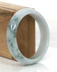 Baikalla Jewelry Jadeite Jade Bangle Bracelet Baikalla "Classic Bangle" Ice Blue-Green Jadeite Jade Bangle ( 54.66 mm )