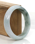 Baikalla Jewelry Jadeite Jade Bangle Bracelet Baikalla "Classic Bangle" Ice Blue-Green Jadeite Jade Bangle ( 54.66 mm )