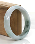 Baikalla Jewelry Jadeite Jade Bangle Bracelet Baikalla "Classic Bangle" Ice Blue-Green Jadeite Jade Bangle ( 54.66 mm )