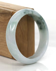 Baikalla Jewelry Jadeite Jade Bangle Bracelet Baikalla "Classic Bangle" Ice Blue-Green Jadeite Jade Bangle ( 54.66 mm )