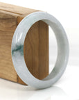 Baikalla Jewelry Jadeite Jade Bangle Bracelet Baikalla™ "Classic Bangle" Genuine Burmese Jadeite Jade Bangle Bracelet ( 55.6 mm)