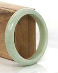 Baikalla Jewelry Jadeite Jade Bangle Bracelet Genuine Burmese Lavender Jadeite Jade Bangle Bracelet (58.53 mm)