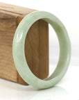 Baikalla Jewelry Jadeite Jade Bangle Bracelet Genuine Burmese Lavender Jadeite Jade Bangle Bracelet (58.53 mm)