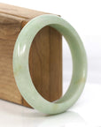 Baikalla Jewelry Jadeite Jade Bangle Bracelet Genuine Burmese Lavender Jadeite Jade Bangle Bracelet (58.53 mm)
