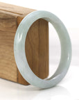 Baikalla Jewelry Jadeite Jade Bangle Bracelet Genuine Burmese Lavender Jadeite Jade Bangle Bracelet ( 58.38 mm )