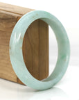 Baikalla Jewelry Jade Bangle Genuine Burmese Green Jadeite Jade Bangle Bracelet (58.82 mm)