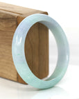 Baikalla Jewelry Jadeite Jade Bangle Bracelet Baikalla Classic Purple Green Lavender Natural Jadeite Jade Bangle ( 59.65 mm )