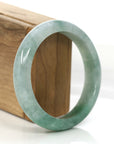Baikalla Jewelry Jadeite Jade Bangle Bracelet Baikalla Classic Green Natural Burmese Jadeite Jade Bangle (56.74 mm)