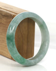 Baikalla Jewelry Jadeite Jade Bangle Bracelet Baikalla Classic Green Natural Burmese Jadeite Jade Bangle (56.74 mm)