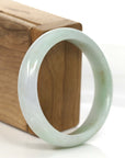 Baikalla Jewelry Jadeite Jade Bangle Bracelet Baikalla Classic Green Natural Burmese Jadeite Jade Bangle (56.90 mm)