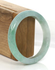 Baikalla Jewelry Jadeite Jade Bangle Bracelet Baikalla Classic Green Natural Burmese Jadeite Jade Bangle (56.74 mm)