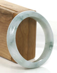 Baikalla Jewelry Jadeite Jade Bangle Bracelet Genuine Burmese Blue-Green Jadeite Jade Bangle Bracelet (58.49 mm )