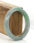 Baikalla Jewelry Jadeite Jade Bangle Bracelet Baikalla Classic Green Natural Burmese Jadeite Jade Bangle (56.74 mm)