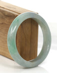 Baikalla Jewelry Jadeite Jade Bangle Bracelet Baikalla Classic Green Natural Burmese Jadeite Jade Bangle (56.74 mm)