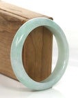 Baikalla Jewelry Jadeite Jade Bangle Bracelet Baikalla Classic Green Natural Burmese Jadeite Jade Bangle ( 54.82 mm )