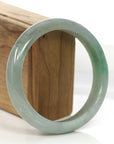 Baikalla Jewelry Jadeite Jade Bangle Bracelet Copy of Baikalla Classic Green Natural Burmese Jadeite Jade Bangle (56.74 mm)