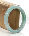 Baikalla Jewelry Jadeite Jade Bangle Bracelet Baikalla Classic Green Natural Burmese Jadeite Jade Bangle (56.74 mm)