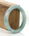 Baikalla Jewelry Jadeite Jade Bangle Bracelet Baikalla Classic Green Natural Burmese Jadeite Jade Bangle (56.74 mm)