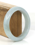 Baikalla Jewelry Jadeite Jade Bangle Bracelet Baikalla "Classic Bangle" Blue-Green Natural Burmese Jadeite Jade Bangle (59.2mm)