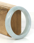 Baikalla Jewelry Jadeite Jade Bangle Bracelet Baikalla "Classic Bangle" Blue-Green Natural Burmese Jadeite Jade Bangle (59.2mm)