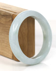Baikalla Jewelry Jadeite Jade Bangle Bracelet Baikalla "Classic Bangle" Blue-Green Natural Burmese Jadeite Jade Bangle (59.2mm)