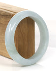Baikalla Jewelry Jadeite Jade Bangle Bracelet Baikalla "Classic Bangle" Blue-Green Natural Burmese Jadeite Jade Bangle (59.2mm)