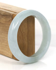 Baikalla Jewelry Jadeite Jade Bangle Bracelet Baikalla "Classic Bangle" Blue-Green Natural Burmese Jadeite Jade Bangle (59.2mm)