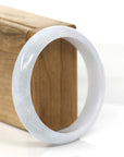 Baikalla Jewelry Jadeite Jade Bangle Bracelet Baikalla "Classic Bangle" Lavender Natural Burmese Jadeite Jade Bangle (59.2mm)