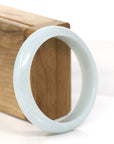 Baikalla Jewelry Jadeite Jade Bangle Bracelet Baikalla "Classic Bangle" Blue-Green Natural Burmese Jadeite Jade Bangle (59.2mm)