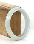 Baikalla Jewelry Jadeite Jade Bangle Bracelet Baikalla "Classic Bangle" Blue-Green Natural Burmese Jadeite Jade Bangle (59.2mm)