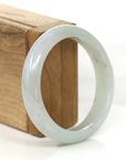 Baikalla Jewelry Jadeite Jade Bangle Bracelet Baikalla "Classic Bangle" Lavender Natural Burmese Jadeite Jade Bangle (59.2mm)