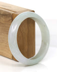 Baikalla Jewelry Jadeite Jade Bangle Bracelet Baikalla "Classic Bangle" Lavender Natural Burmese Jadeite Jade Bangle (59.2mm)