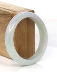 Baikalla Jewelry Jadeite Jade Bangle Bracelet Baikalla "Classic Bangle" Lavender Natural Burmese Jadeite Jade Bangle (59.2mm)