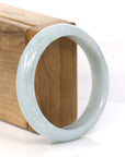 Baikalla Jewelry Jadeite Jade Bangle Bracelet Copy of Baikalla "Classic Bangle" Blue-Green Natural Burmese Jadeite Jade Bangle (59.2mm)