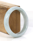 Baikalla Jewelry Jadeite Jade Bangle Bracelet Copy of Baikalla "Classic Bangle" Blue-Green Natural Burmese Jadeite Jade Bangle (59.2mm)