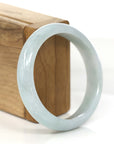 Baikalla Jewelry Jadeite Jade Bangle Bracelet Copy of Baikalla "Classic Bangle" Blue-Green Natural Burmese Jadeite Jade Bangle (59.2mm)
