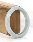 Baikalla Jewelry Jadeite Jade Bangle Bracelet Copy of Baikalla "Classic Bangle" Blue-Green Natural Burmese Jadeite Jade Bangle (59.2mm)