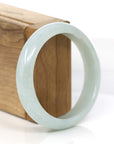 Baikalla Jewelry Jadeite Jade Bangle Bracelet Baikalla "Classic Bangle" Blue-Green Natural Burmese Jadeite Jade Bangle (59.2mm)