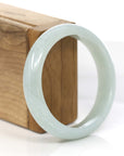 Baikalla Jewelry Jadeite Jade Bangle Bracelet Baikalla "Classic Bangle" Blue-Green Natural Burmese Jadeite Jade Bangle (59.2mm)