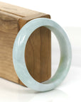 Baikalla Jewelry Jadeite Jade Bangle Bracelet Baikalla Classic Blue- Green Jadeite Jade Bangle Bracelet (58.88 mm)