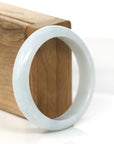Baikalla Jewelry Jadeite Jade Bangle Bracelet Baikalla "Classic Bangle" Lavender Natural Burmese Jadeite Jade Bangle (59.2mm)