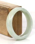 Baikalla Jewelry Jadeite Jade Bangle Bracelet Baikalla Classic Lavender Jadeite Jade Wider Bangle Bracelet (57.82 mm)