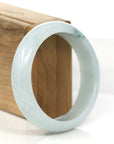 Baikalla Jewelry Jadeite Jade Bangle Bracelet Baikalla Classic Blue- Green Jadeite Jade Bangle Bracelet (58.88 mm)