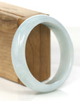 Baikalla Jewelry Jadeite Jade Bangle Bracelet Baikalla Classic Blue- Green Jadeite Jade Bangle Bracelet (58.88 mm)