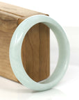 Baikalla Jewelry Jadeite Jade Bangle Bracelet Baikalla "Classic Bangle" Lavender Natural Burmese Jadeite Jade Bangle (59.2mm)