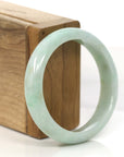 Baikalla Jewelry Jadeite Jade Bangle Bracelet Baikalla "Classic Bangle" Yellow Green Natural Burmese Jadeite Jade Bangle (53.41 mm)