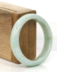 Baikalla Jewelry Jadeite Jade Bangle Bracelet Baikalla "Classic Bangle" Yellow Green Natural Burmese Jadeite Jade Bangle (53.41 mm)