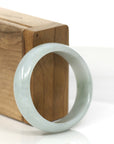 Baikalla Jewelry Jadeite Jade Bangle Bracelet Genuine Blue Genuine Burmese Oval Jadeite Jade Bangle (52.84 mm)