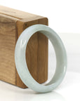 Baikalla Jewelry Jadeite Jade Bangle Bracelet Genuine Blue Genuine Burmese Oval Jadeite Jade Bangle (52.84 mm)