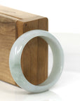 Baikalla Jewelry Jadeite Jade Bangle Bracelet Genuine Blue Genuine Burmese Oval Jadeite Jade Bangle (52.84 mm)
